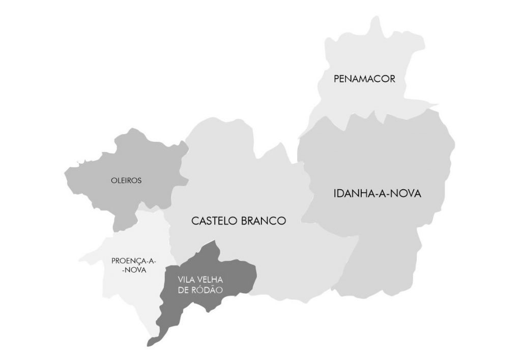 Mapa Beira Baixa